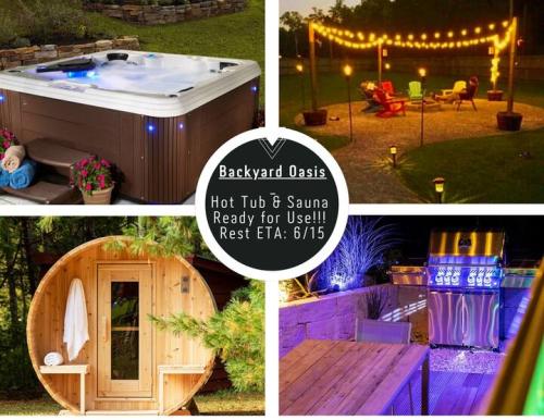 6 luxurious and themed bedrooms with 6 full-bathrooms. Here are a couple of the bedrooms along with their attached baths.